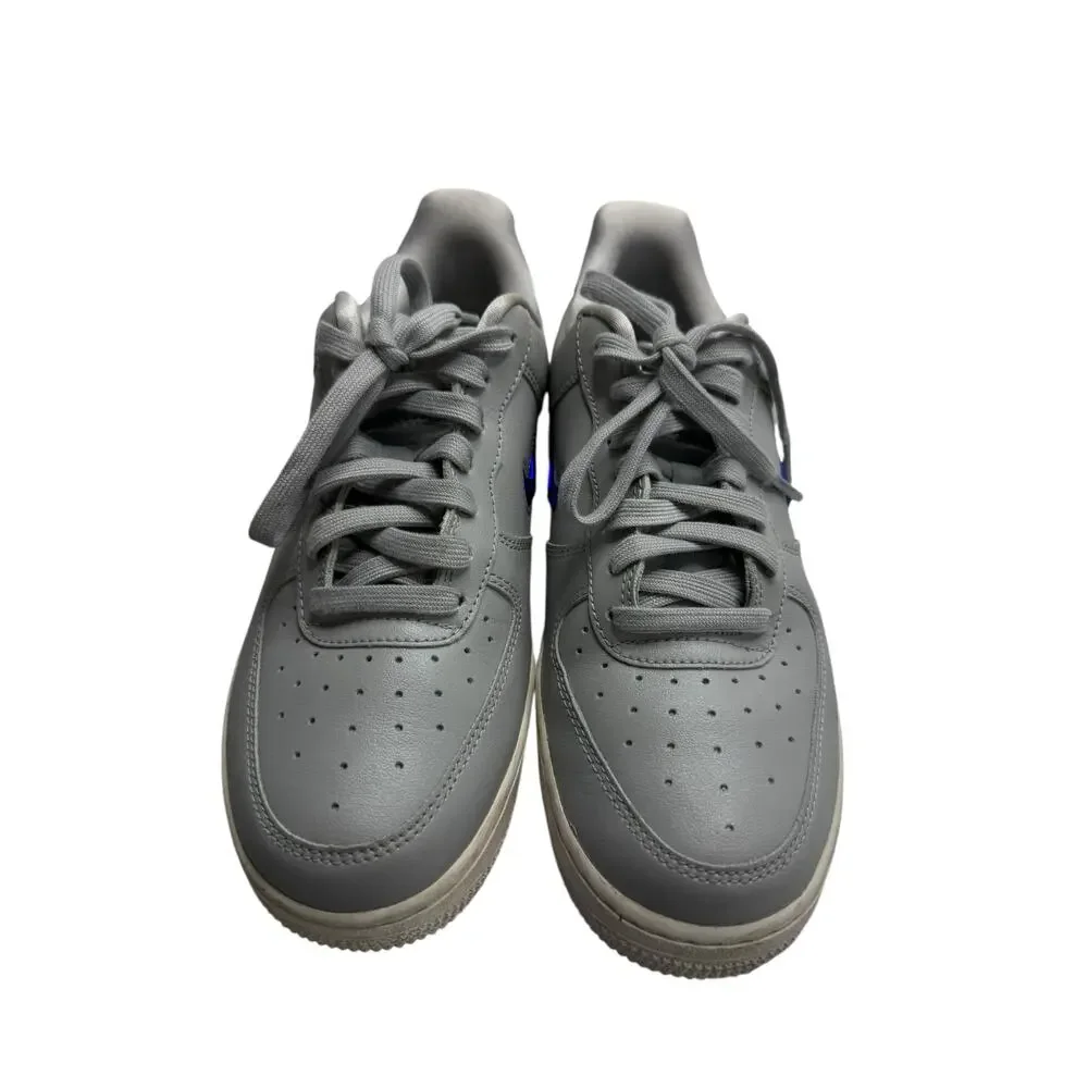 Nike Air Force 1 ’07 LV8 Jewel Wolf Grey Deep Royal Blue Men 6 / Women 7.5